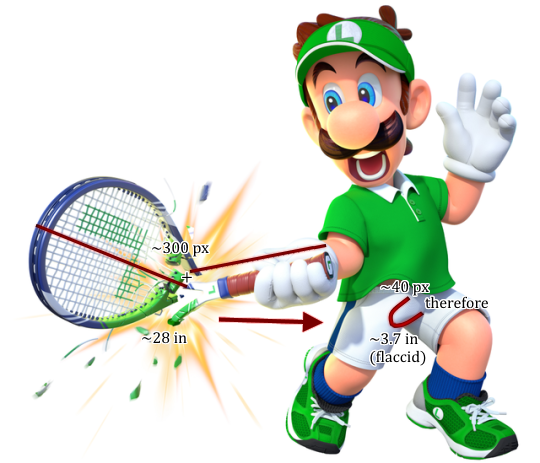Mala volumosa do Luigi