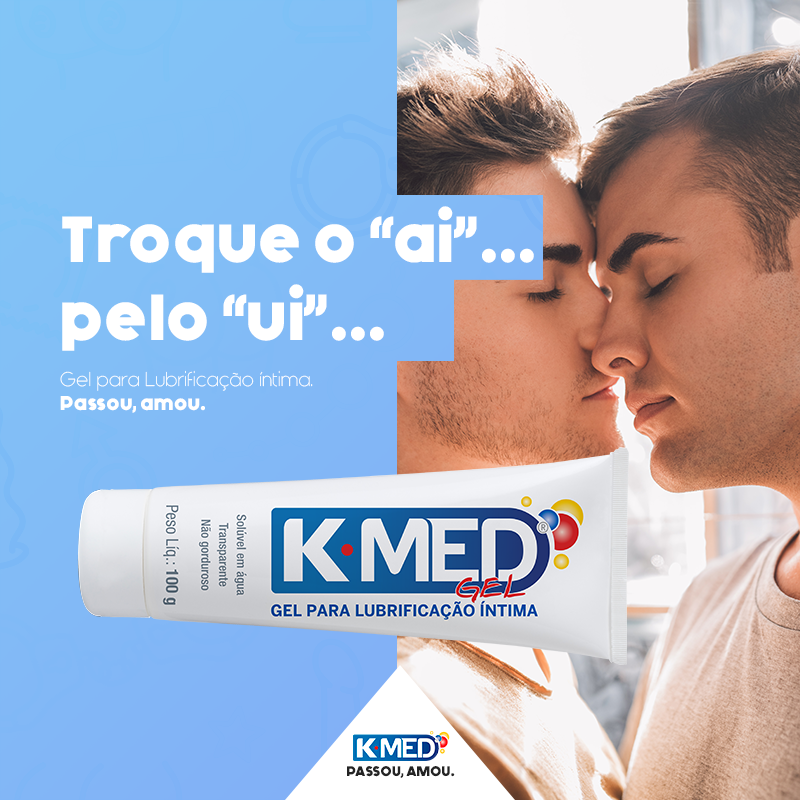 Marca de lubrificantes K-Med lança publicidade com casal gay