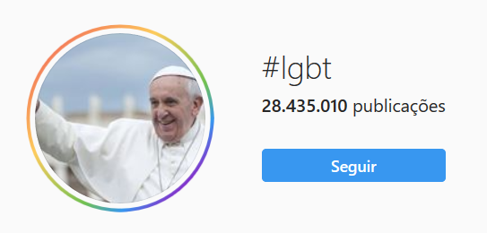 Stories do Instagram nas cores do arco-íris