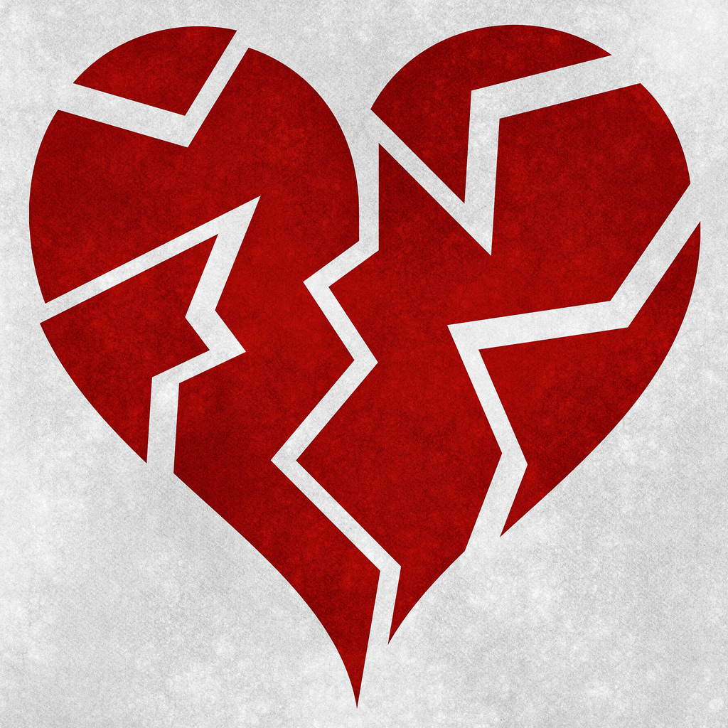 Broken Heart Grunge, por Nicolas Raymond