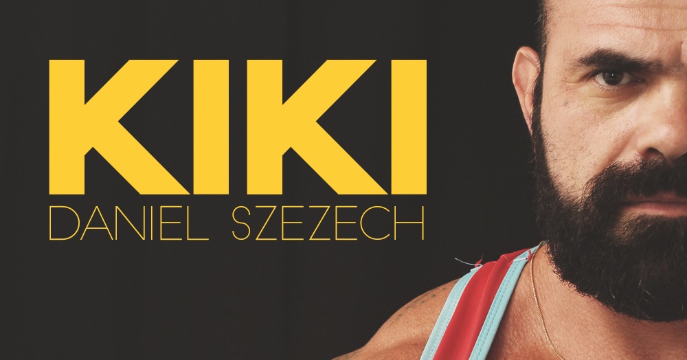 O personal trainer Daniel Szezech que fez um ensaio exclusivo com macacão de wrestling.