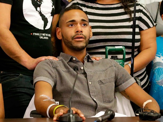 Angel Colon é um dos sobreviventes do massacre na boate gay Pulse de Orlando