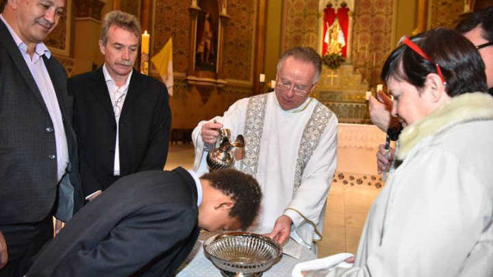 Batismo foi realizado na capital paranaense