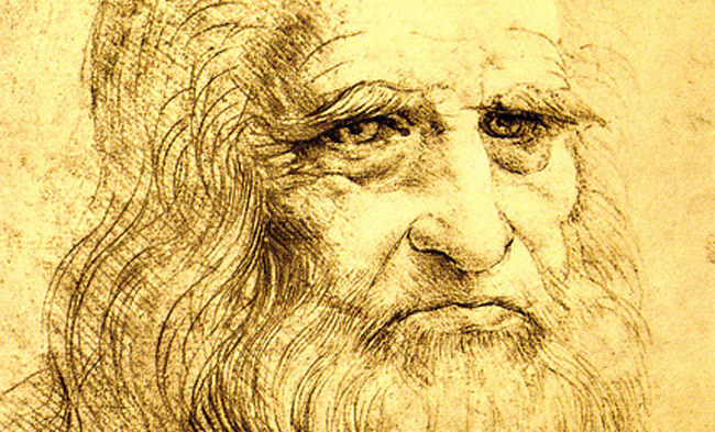 Imagem da exposição ‘Leonardo da Vinci’ em Paris