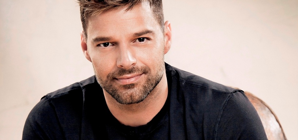 O cantor e ator Ricky Martin