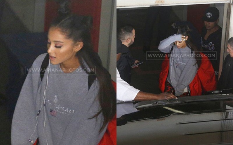 Ariana Grande chega ao Brasil e deixa fãs enlouquecidos
