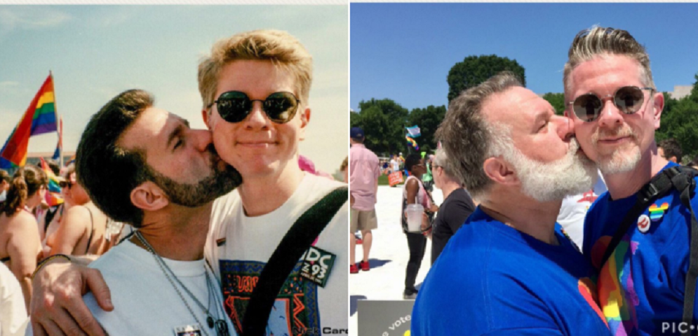 : Casal gay celebra mais de duas décadas juntos e a internet celebra junto.