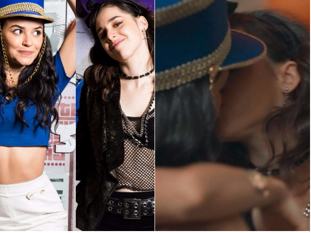 As atrizes Talita Younan e Manoela Aliperti protagonizaram beijo lésbico em Malhação.