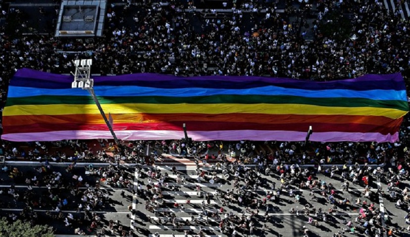 Pol[icia divulga dados de ocorrências durante a Parada LGBT de São Paulo.