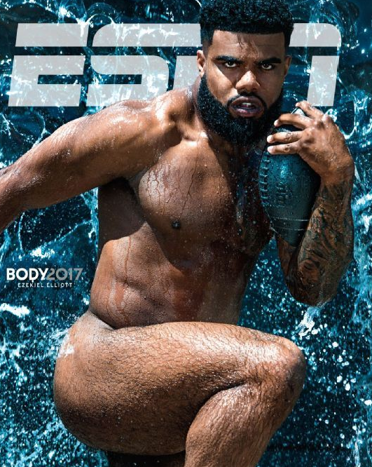 O ensaio Body Issue 2017 da ESPN teve alguns dos seus detalhes revelados