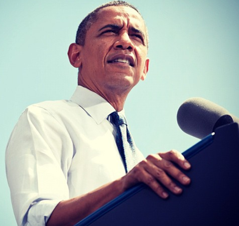 No tuíte, Barack Obama condenou as manifestações neonazistas que ocorreram esta semana nos Estados Unidos (FOTO: Instagram)