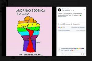 Demi Lovato protesta contra liminar que autoriza  cura gay no Brasil