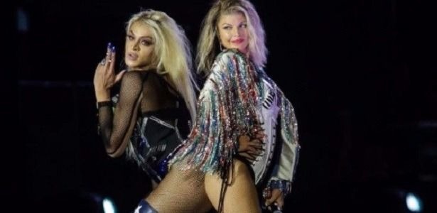 Pabllo Vittar participou do show de Fergie no Rock in Rio