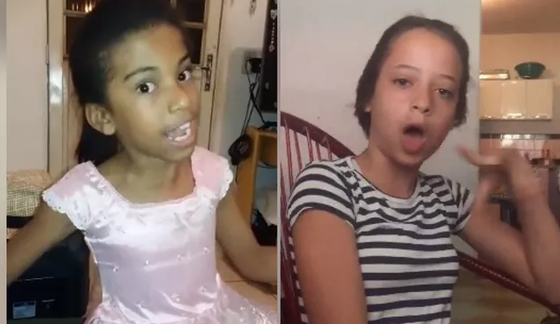 O vídeo da mini-pastora ganhou uma resposta de uma garota que vem sendo chamada de mini-diva nas redes sociais (FOTO: Reprodução)
