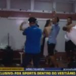 Emissoras flagram jogadores do Grêmio nus em vestiário