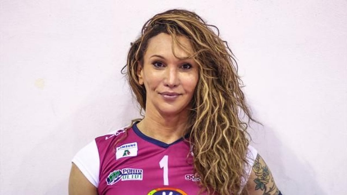 A jogadora de vôlei Tiffany Abreu