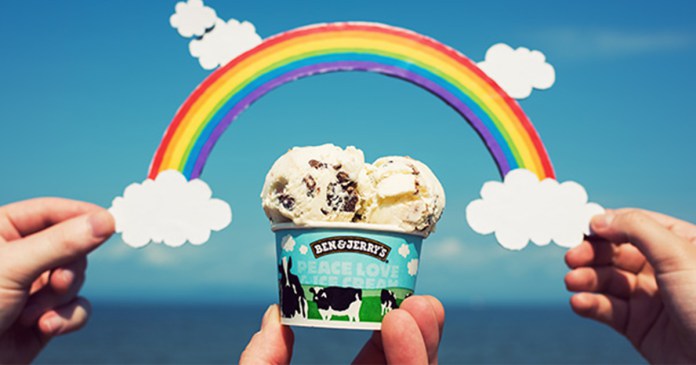 Marca de sorvetes Ben e Jerry's lança campanha contra LGBTfobia