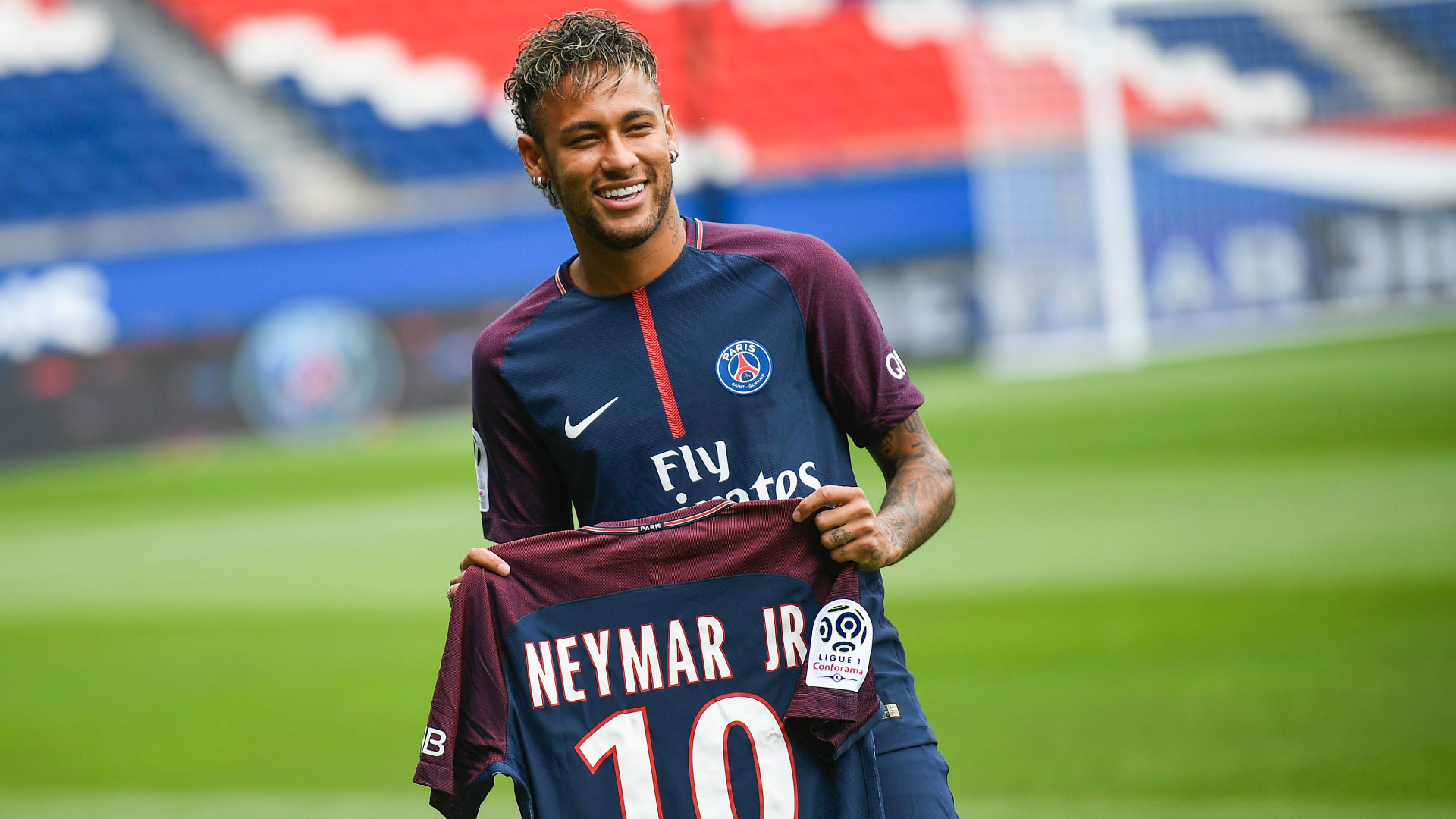 O jogador Neymar Jr.