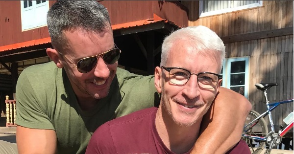 Jornalista Anderson Cooper e ex-namorado Benjamin Maisani