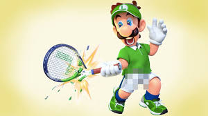 O personagem de video game Luigi exibe mala em novo jogo