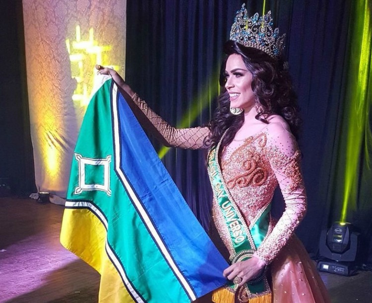 Isis Goulart, vencedora do Miss Brasil Gay Universo 2017