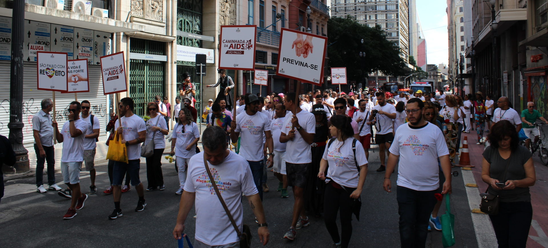Caminhada da AIDS 2017