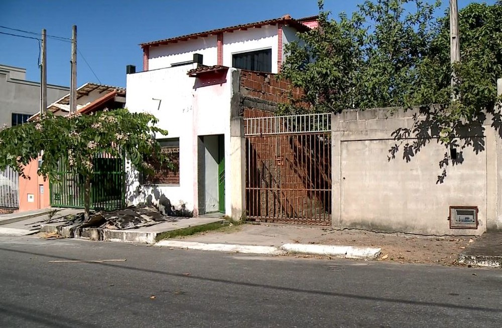Casa onde Luis Carlos Nunes morava e foi encontrado morto, em Linhares, no ES
