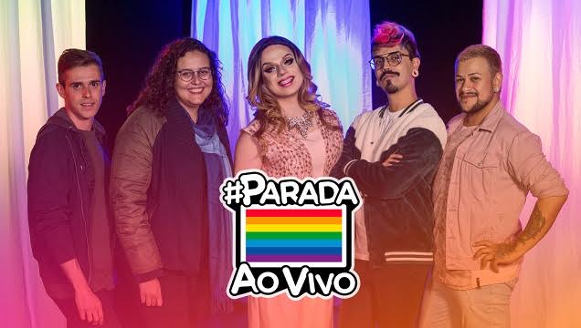 Youtubers apresentam live durante Parada do Orgulho LGBT de São Paulo