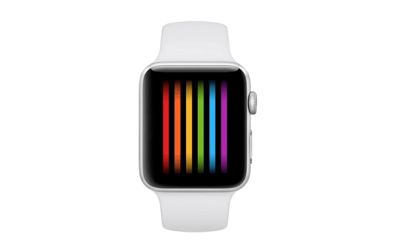 Apple Watch celebra o orgulho LGBT com arco-íris