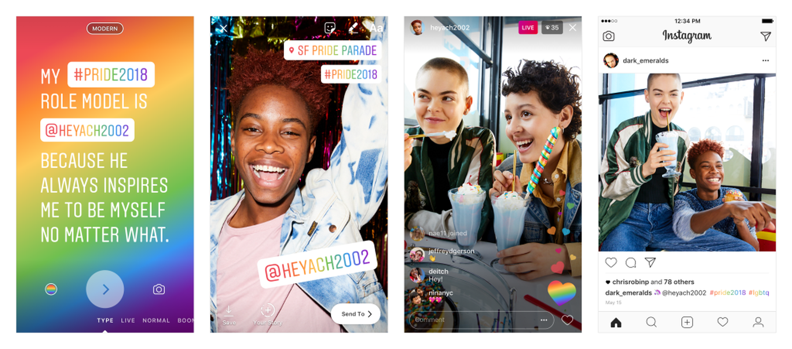 Instagram lança novos recursos LGBT
