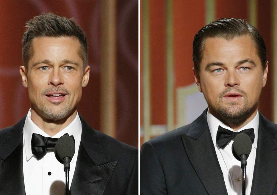 Leonardo DiCaprio e Brad Pitt