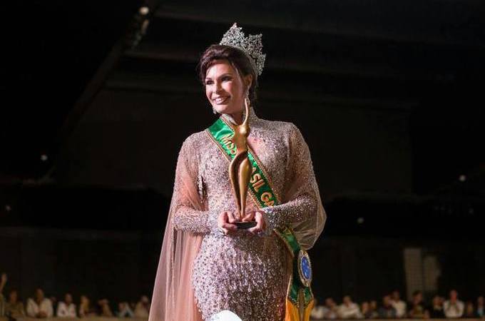 A vencedora do Miss Brasil Gay 2017, Guiga Barbieri