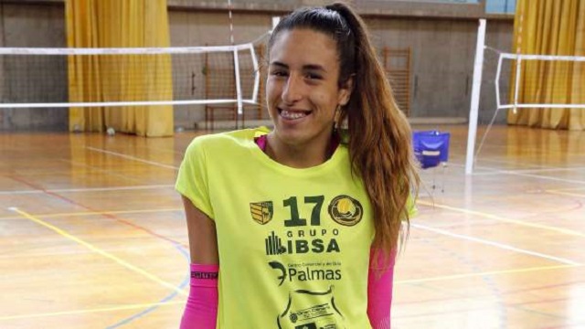 A jogadora de vôlei Omaira Perdomo