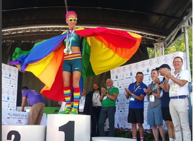 Atleta Ana Animal venceu a Meia-Maratona e ganhou mais uma medalha de ouro