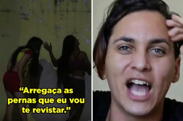 Youtuber Reynold Romão faz pegadinhas com travestis