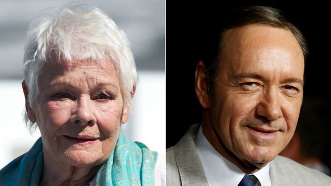 Judi Dench e Kevin Spacey