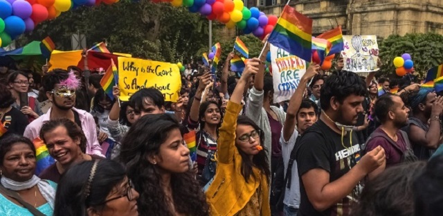 Parada LGBT de Nova Deli, na Índia