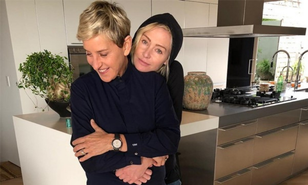 Ellen DeGeneres e a esposa, Portia de Rossi