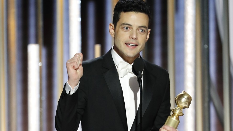 Rami Malek vence como Melhor Ator por Bohemian Rhapsody no Globo de Ouro