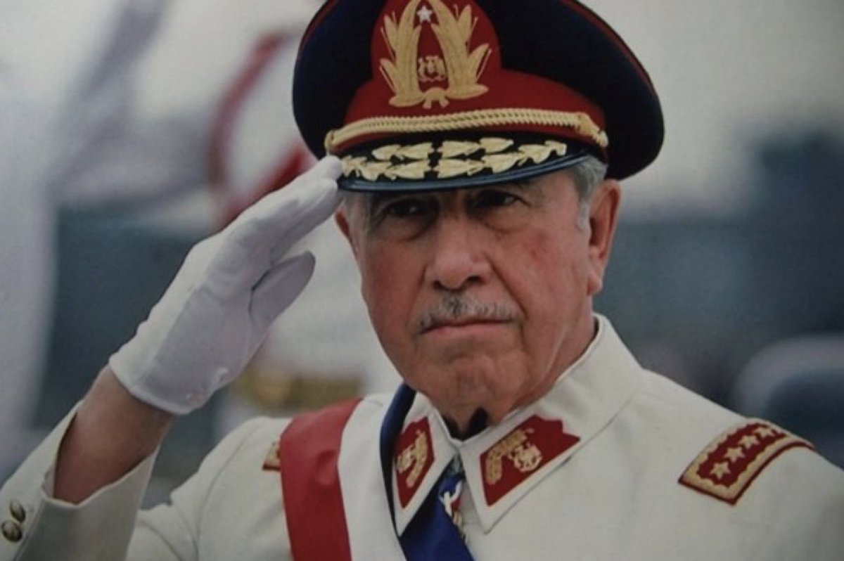 O ditador chileno Pinochet