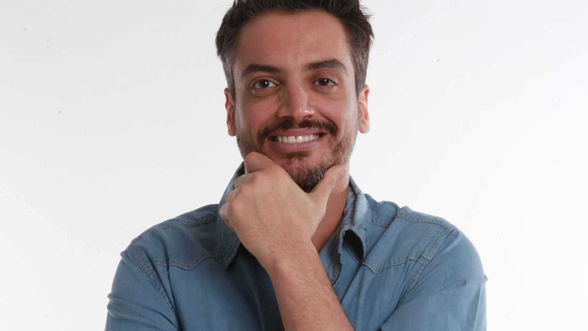 O apresentador Léo Dias