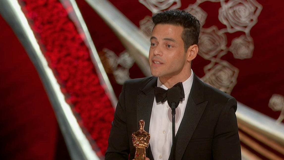 Rami Malek vence o Oscar de 