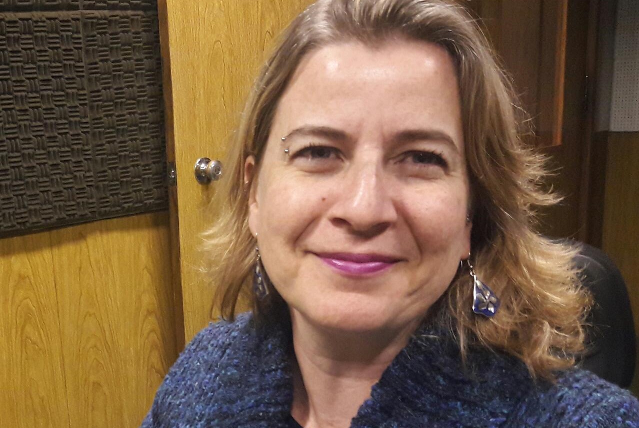 A jornalista Tatiana Ferraz