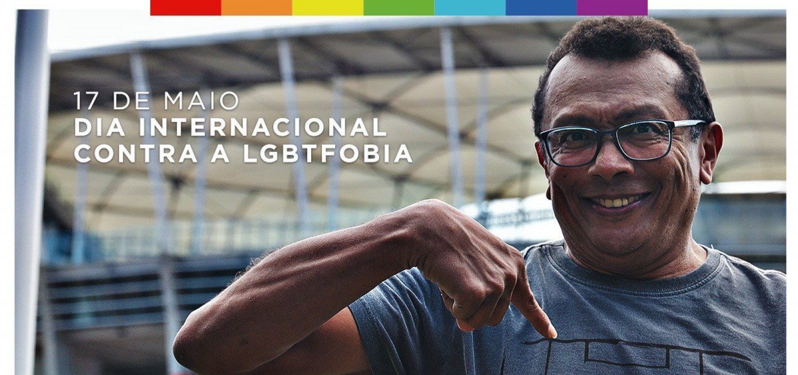 Campanha contra LGBTfobia do Bahia (Divulgação)