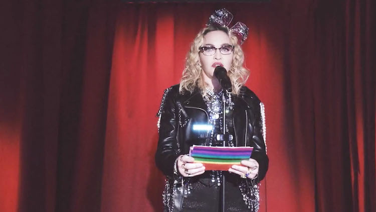 Madonna no bar Stonewall Inn