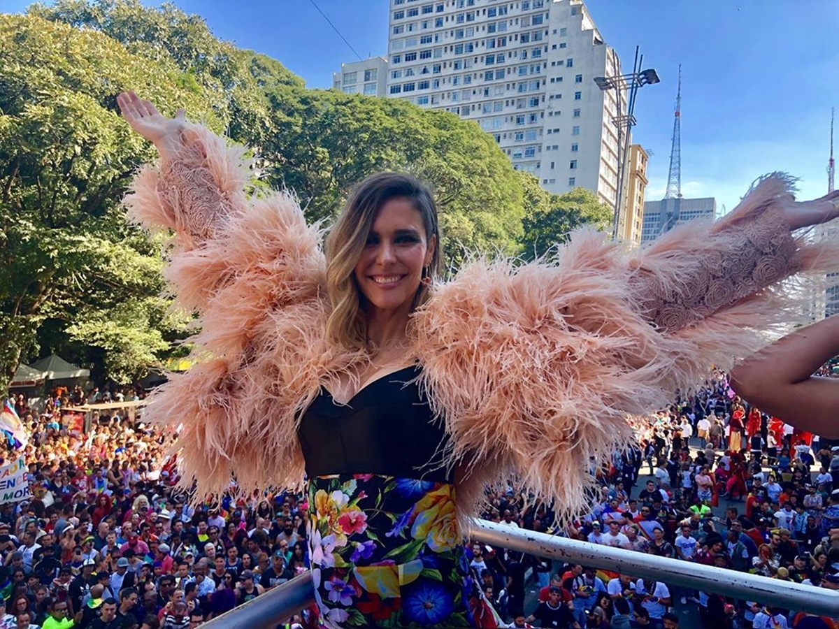 Fernanda Lima Parada LGBT (Reprodução/Instagram)
