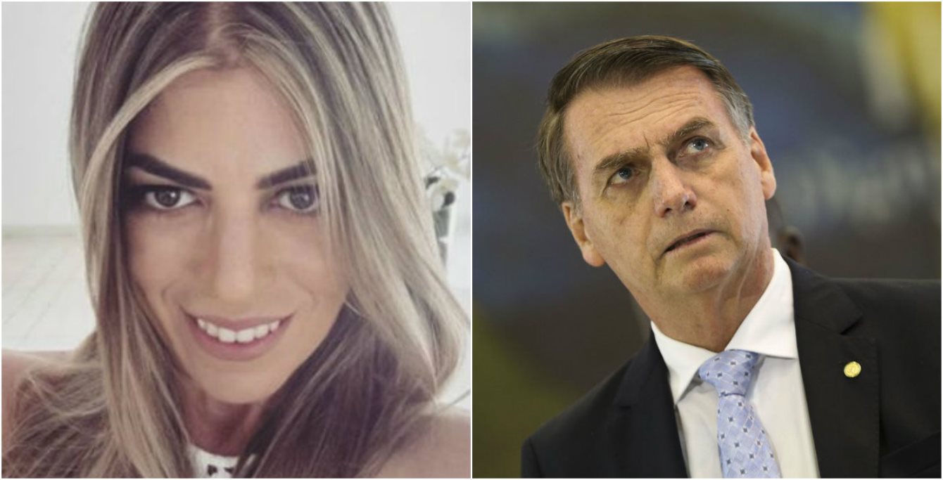 Bruna e Bolsonaro