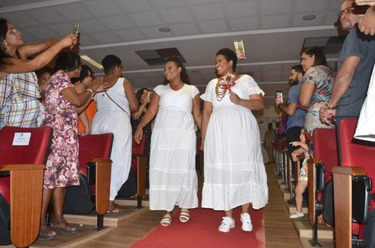 A iniciativa do casamento LGBT coletivo foi da Defensoria Pública da Bahia em parceria com a Aspen.