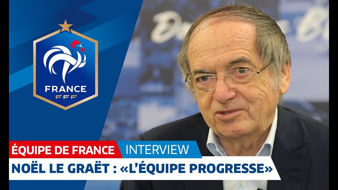 O executivo, presidente da Federação Francesa de Futebol (FFF), Noël Le Graët,