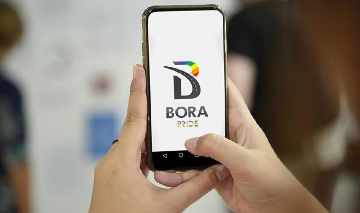 Aplicativo de transporte Bora Pride